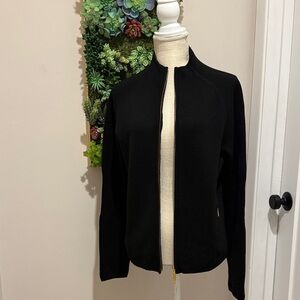 Ralph Lauren Gold Zipper Sweater